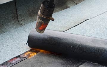 Building End asphalt roofing replacement