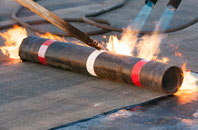 Building End flat roof sealing